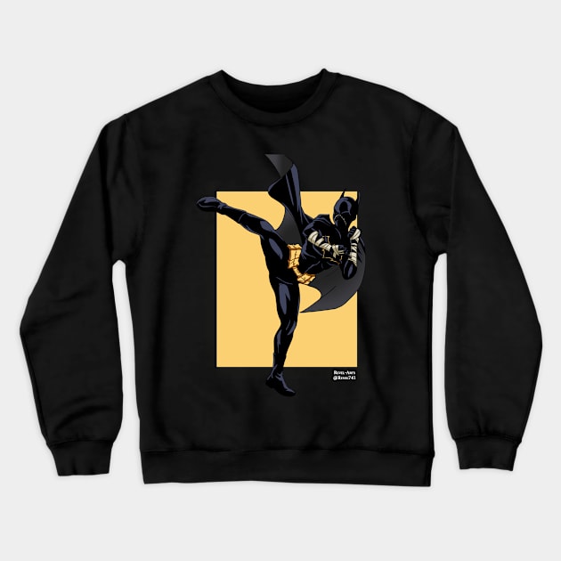 Batgirl Cassandra Cain Crewneck Sweatshirt by Revel-Arts